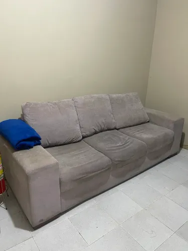 Sofá 3 Lugares Confortável - Ótimo Preço!