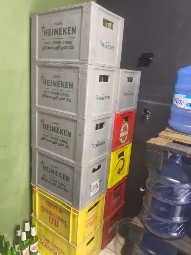 Engraçado Caixa de cerveja 600ml Stella / Heineken