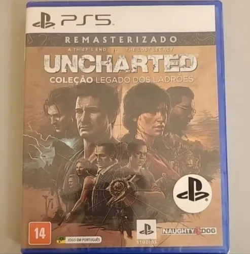Coleção Uncharted Legacy of Thieves Playstation 5