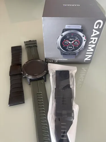Garmin Fenix 5X Sapphire 51mm - GPS Multiesportivo - Ótimo Estado