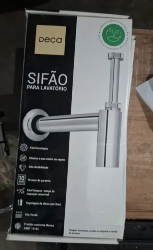 Sifão para lavatório