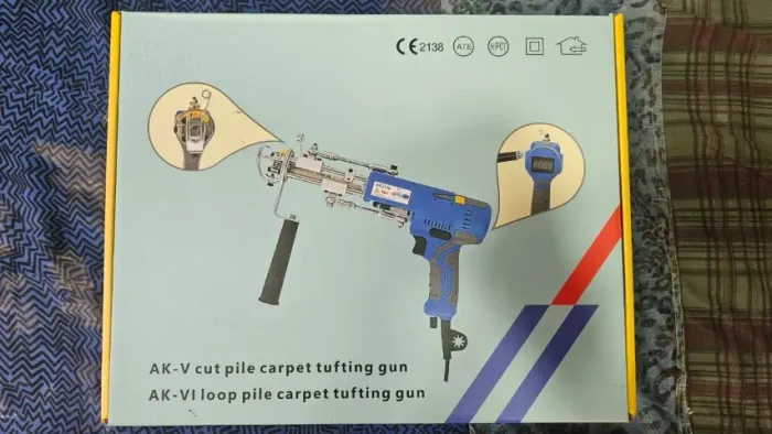 Tufting Gun Maquina Tapete Diy Digital Led