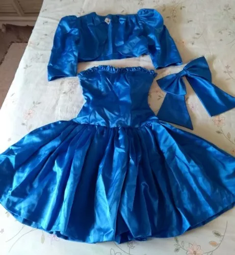Vestido festa em cetim exclusivo