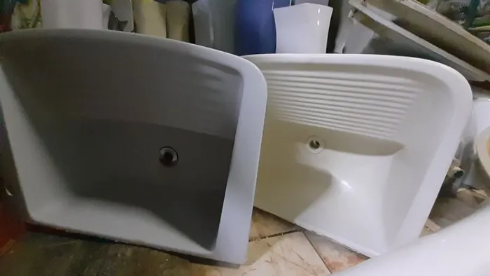 Tanque de fibra sintética Lisa r$ 146 cada