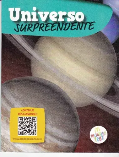 Livro Universo Surpreendente - Mclanche Feliz 