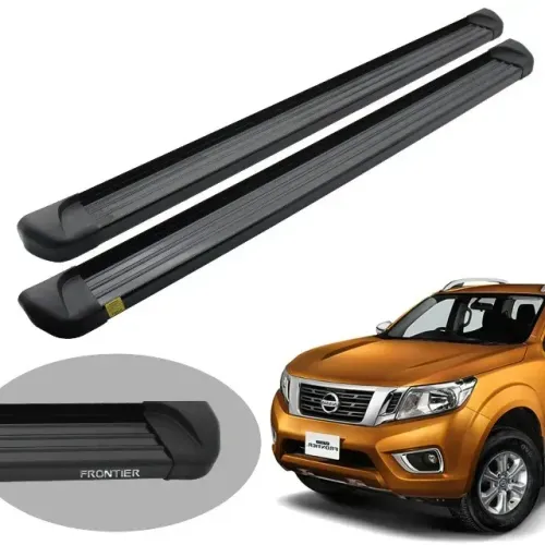 Estribo Nissan Frontier 2017 - Alumínio Preto - T2320P