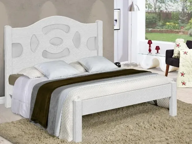 Cama Casal Haissa Até 12x - Frete Grátis