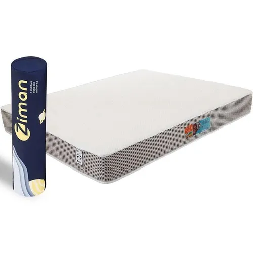 Colchão Casal Espuma - Ziman Master Ortopedico firme com europillow - Novo 