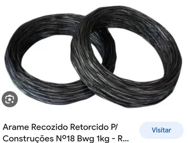 Arame Retorcido Recozido para construção civil em geral .Promoção diversos materiais 