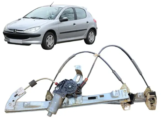 Máquina Vidro Elétrico D.Esquer Peugeot 206 2000 *0r