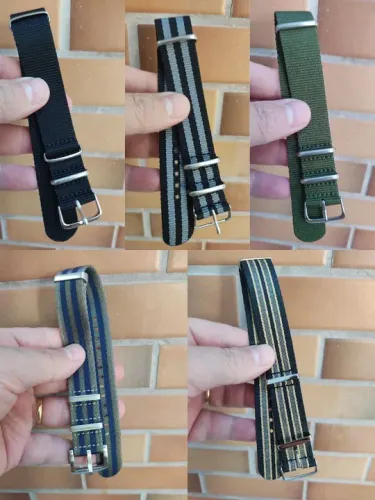  Pulseiras para Relógio NATO (Nova)