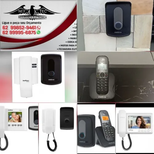 Interfone e vídeo porteiro Intelbras vários modelos 
