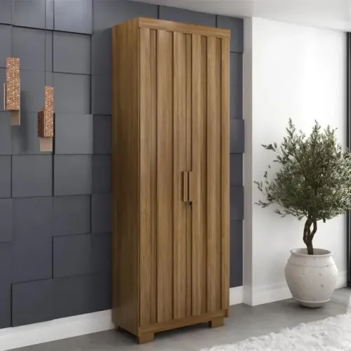 Armário Multiuso Ripado Decor 2 Portas p76