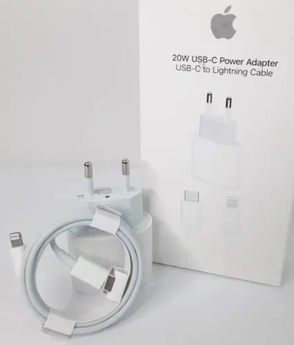 Carregador de Iphone 20w Completo