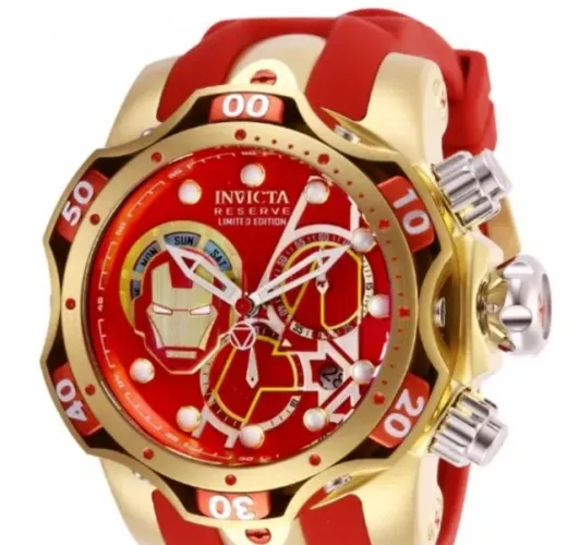 relógio invicta marvel limited edition watch iron man homem de ferro