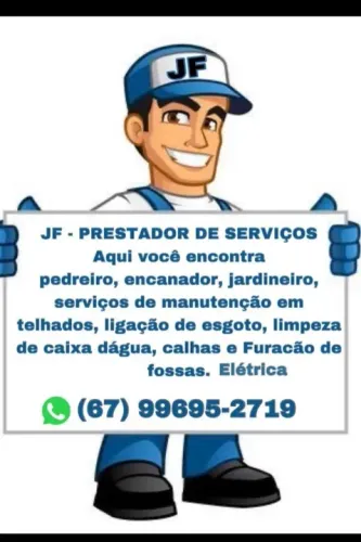 jf serviços encanador e pedreiro Manutenção em geral 