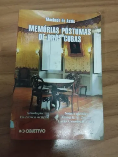 Livro "Memórias Póstumas de Brás Cubas"