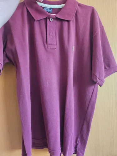 Camisa polo vinho 