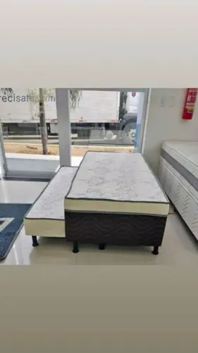 Cama unibox Solteiro 5 cm de espuma bon sono 