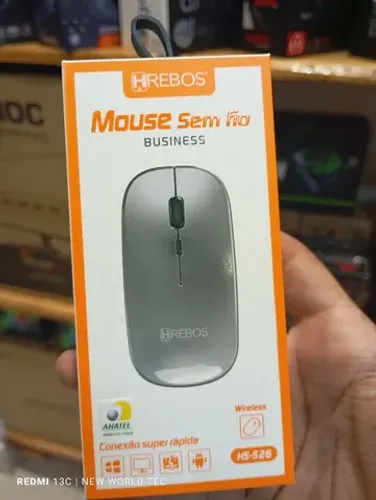 Mouse sem fio recarregável hs-526