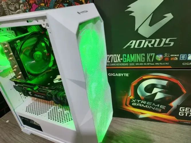 Pc Gamer Novo i7 7700k, Gtx 1080ti 11Gb, 16 Ram, 1Tb Ssd 1 ano de garantia