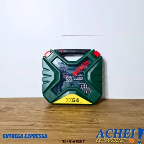Kit de Pontas e Brocas Bosch X-Line 54 pçs - Novo com Garantia de Fabrica