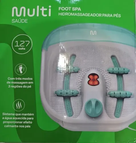 Hidromassageador para pés - Spa dos pés em casa