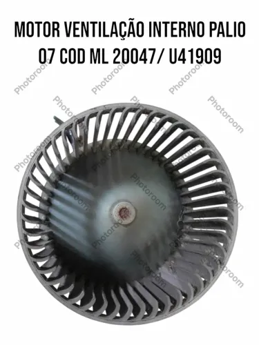 Motor Ventilação Interno Palio 07 Cod Ml 20047/ U41909
