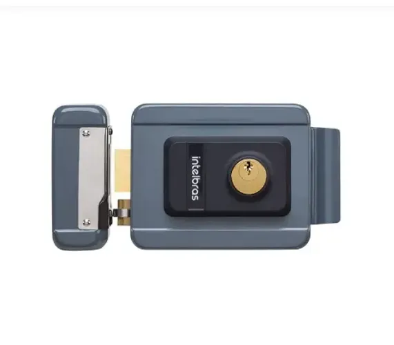 Fechadura elétrica para portão - Intelbrás Mod FX2000 nova - esquerda/direita