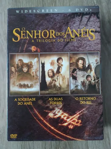 Box O Senhor dos Anéis - A Trilogia do Filme (6 DVDs)