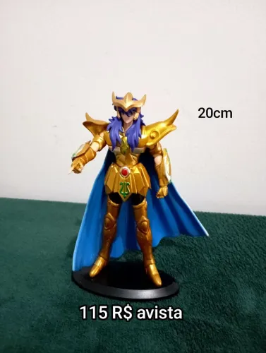 Action figure Milo de escorpião - Cavaleiros do Zodiaco . Novo 