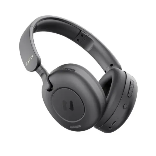 Headphone Havit H655bt Anc Hibrido Bluetooth 5.3 Multiponto