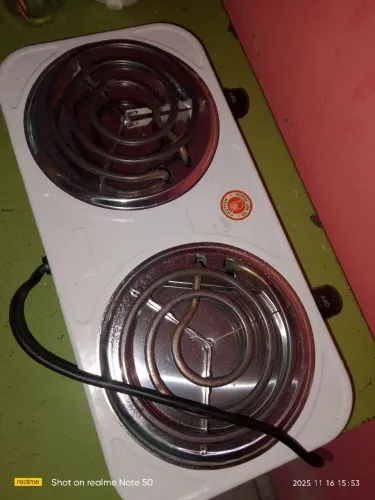 Fogão elétrico usado