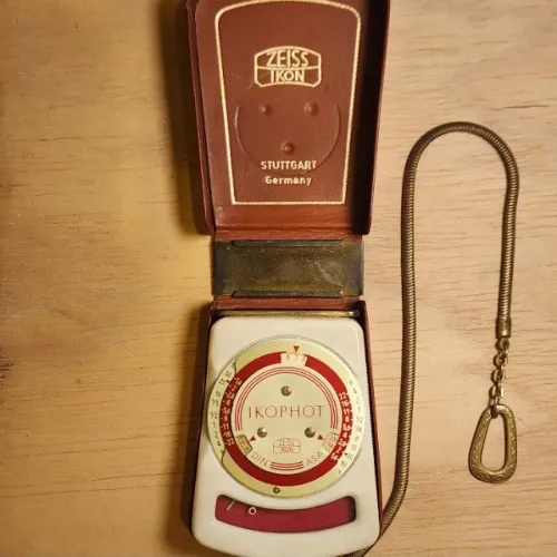 Zeiss Ikon Ikophot - Fotômetro Vintage de Selênio - Funcionando