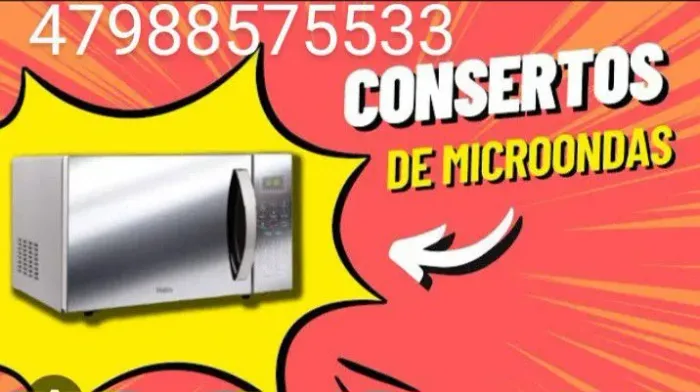 Conserto de microondas e forno elétrico