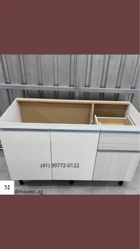 Armário de Cozinha 1 gaveta sem tampo - Entrego