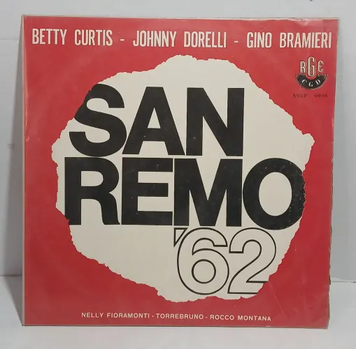 Disco Vinil San Remo 62