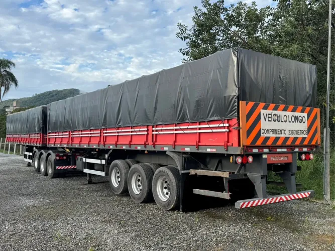 Rodotrem Graneleira 3x3 Facchini 9 eixos ano 2021