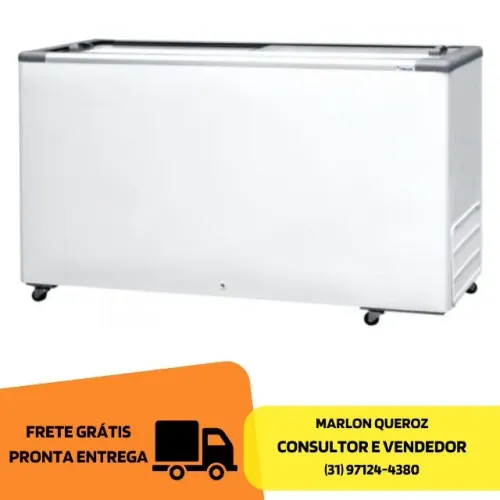 Freezer Horizontal Porta de Vidro Fricon 503 Litros