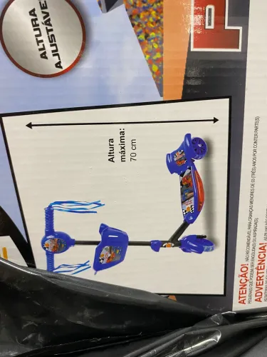 Patinete infantil 3 rodinhas com música  /Dia das Crianças 