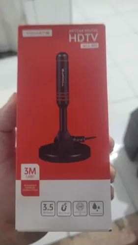 Antena digital interna - na caixa