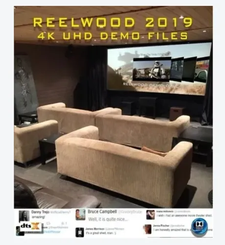 Coleção Bd Reelwood 2019 Demo Clips Collection 4k Atmos Dtsx