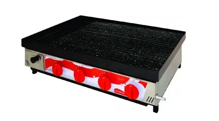 Chapa industrial char broiler gás Progás 80cm - NOVA 