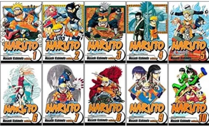 Mangá Naruto Pocket diversos volumes