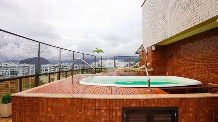 Cobertura com 5 quartos à venda, 443 m² por R$ 5.390.000 - Barra da Tijuca - Rio de Janeir
