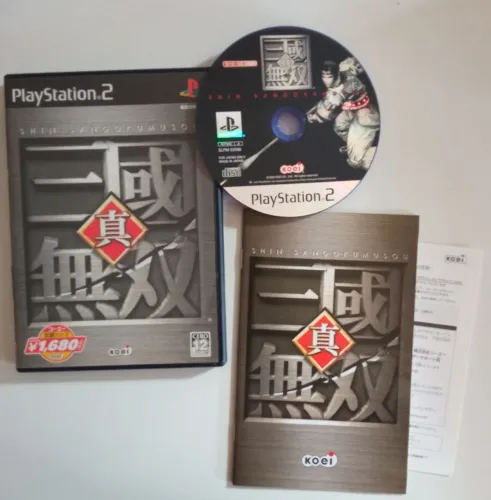 Shin Sangoku Musou Dinasty Warriors PS2 original jp PlayStation 2