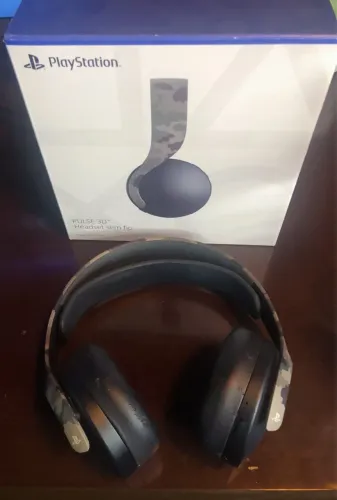 Headset 3d Pulse Camuflado Ps5 Fone 