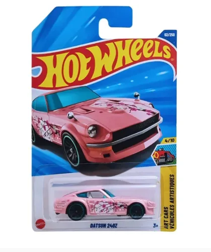 Hot Wheels Rosa Datsun 240z