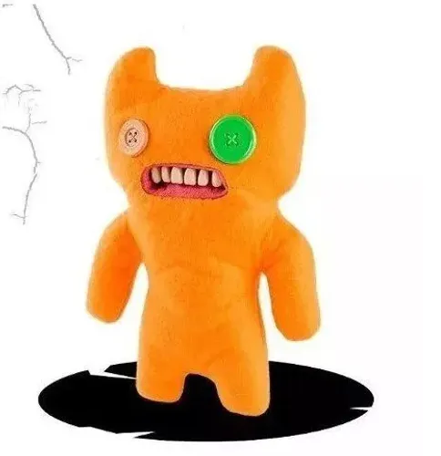 Pelucia Fuggler Funny Ugly Monstro Laranja.