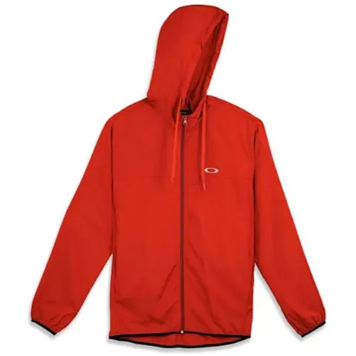 Jaqueta Corta Vento Oakley Windbreaker Vermelha - Tamanho G